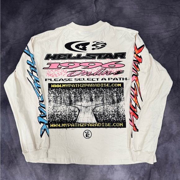 Authentic Hellstar long-sleeve t shirt with NFC tag and chip - Picture 7 of 11